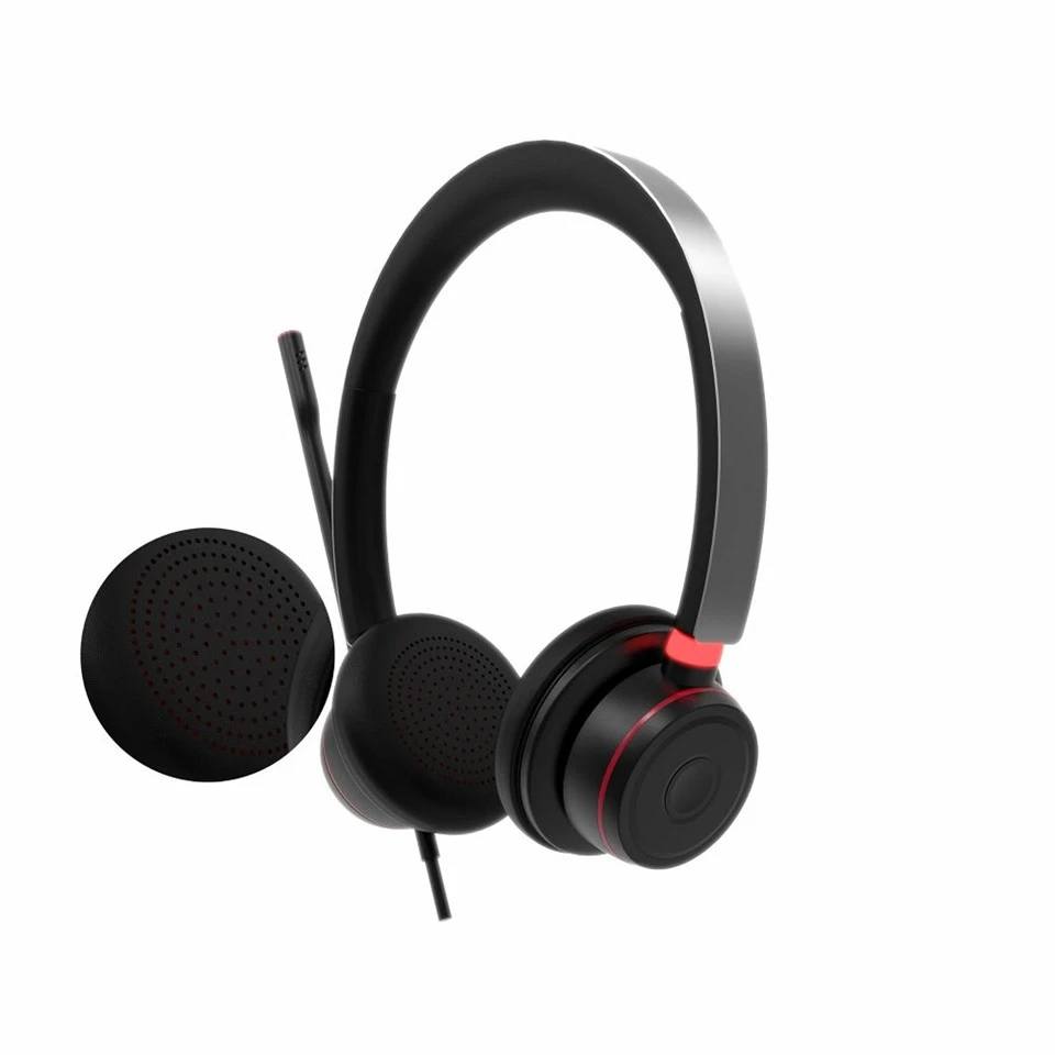 Suab nrov txo qisliav pob ntseg headset enc